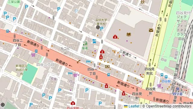 とりノ蔵の周辺地図