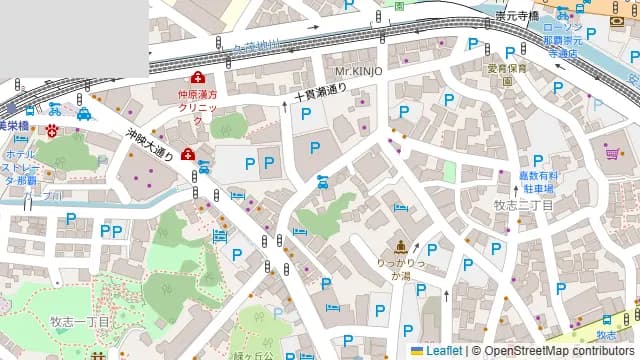 MYROOM space那覇001の周辺地図