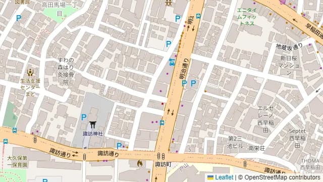 Noaty-Camp大久保の周辺地図
