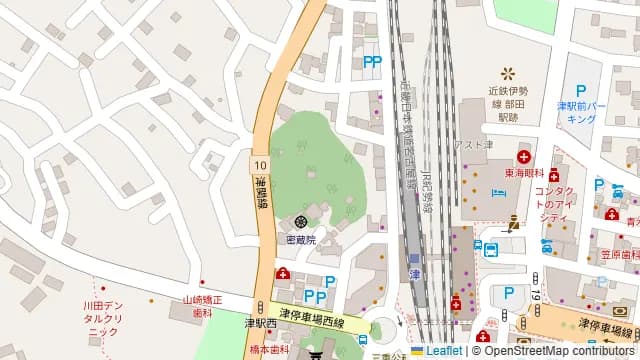 AcroStudy会議室の周辺地図