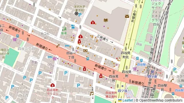 四ツ谷スペインバル オブラの周辺地図