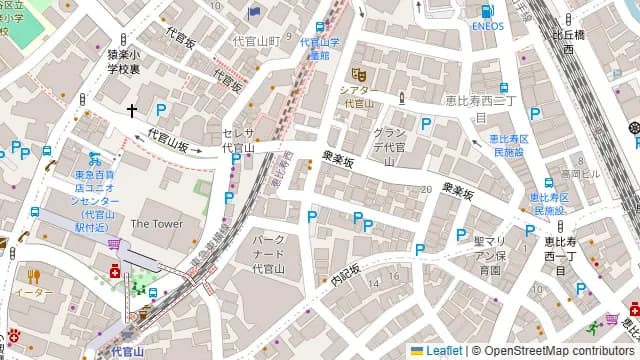 PRIMの周辺地図