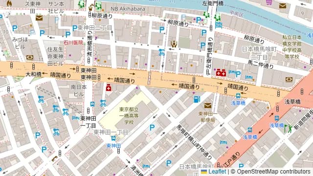 D-PARKS秋葉原 3Aスタジオの周辺地図
