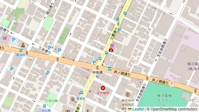 レンタルスタジオOLI 三鷹の周辺地図