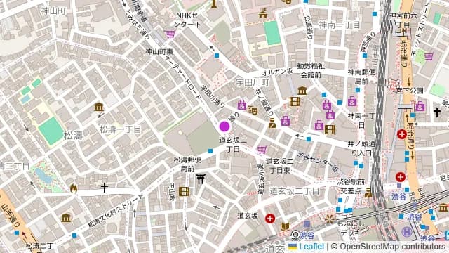 セブンクローバー(7clover)の周辺地図