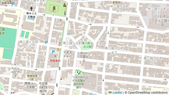 サロンドハッカの周辺地図