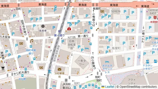 イタリアンバル TSUMIKI 板屋町店の周辺地図