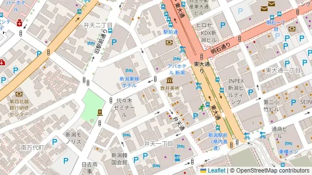 んめぇ魚と地酒のお店 新潟商店の周辺地図