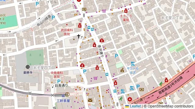 シュラスコ&チーズ Picco Bello 三軒茶屋店の周辺地図