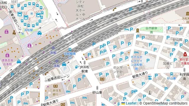 ふれあい貸し会議室 浜松Bの周辺地図