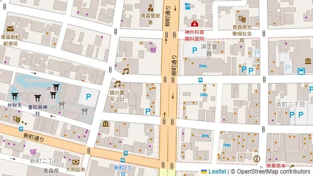 居酒屋 三つ鉢の周辺地図