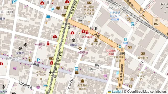 おで湖の周辺地図