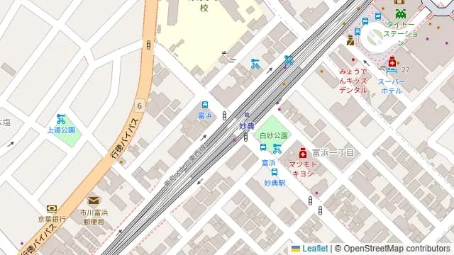 いろりの周辺地図
