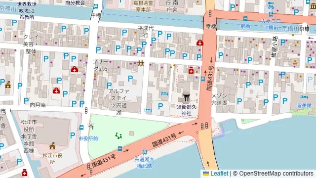 コワーキングスペースenunの周辺地図
