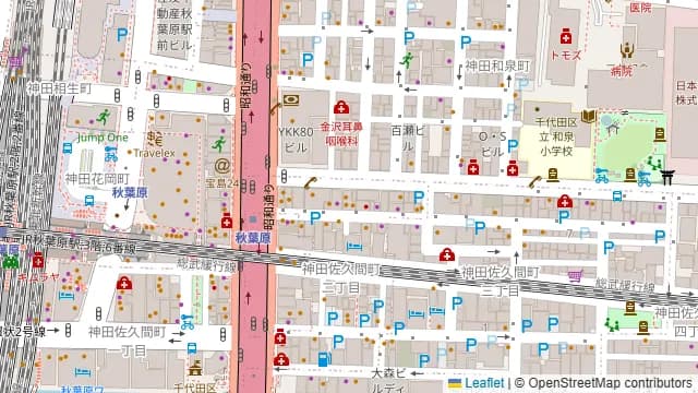 秋葉原ダイニング ラフィーネの周辺地図