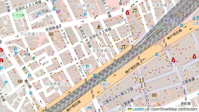 EL CIELO 北野坂店の周辺地図