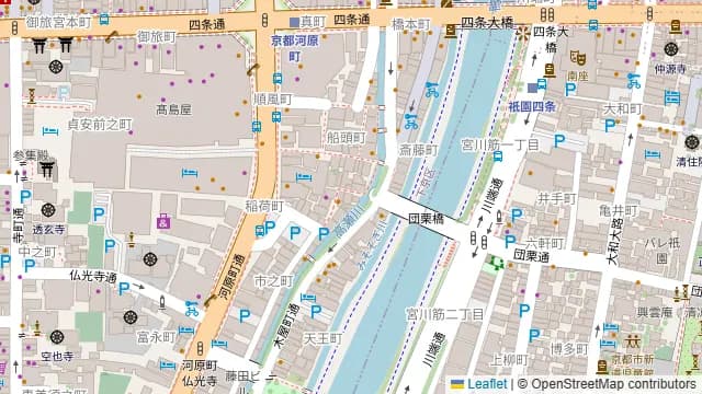 レンタルサロンACE 京都河原町店の周辺地図
