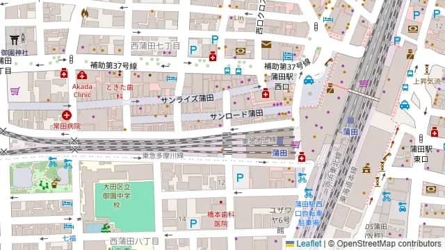 アジアン大衆酒場 ワルンバリの周辺地図