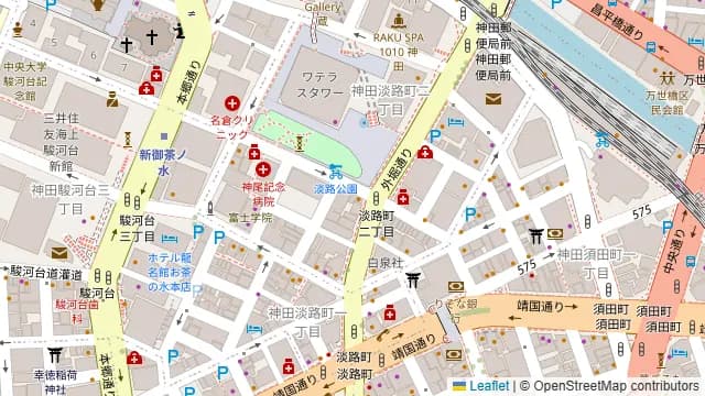 多福楼 御茶ノ水店の周辺地図