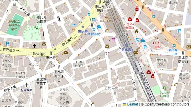 カラオケ&ダーツバー KARAOKE HUNDREDの周辺地図