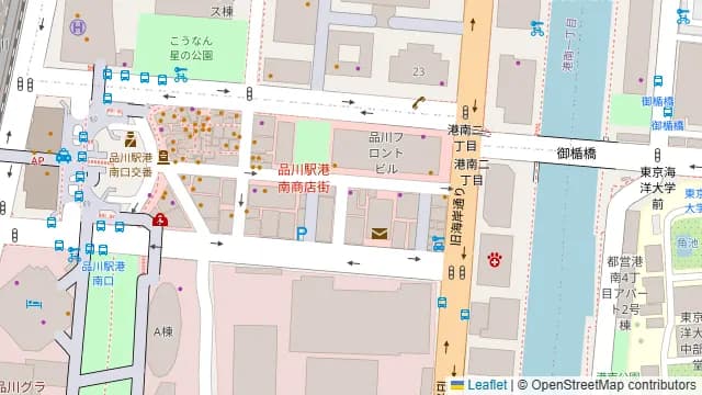 地鶏専門店 個室居酒屋 いいとこ鶏 品川店の周辺地図