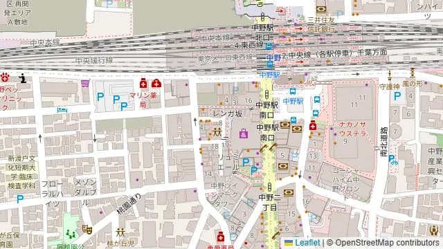 桃園食堂 本丸の周辺地図