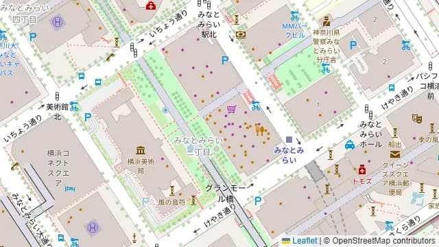 マーノエマーノ マークイズみなとみらい店の周辺地図