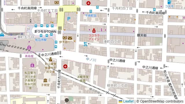 P・SPO Cafe&Eventの周辺地図