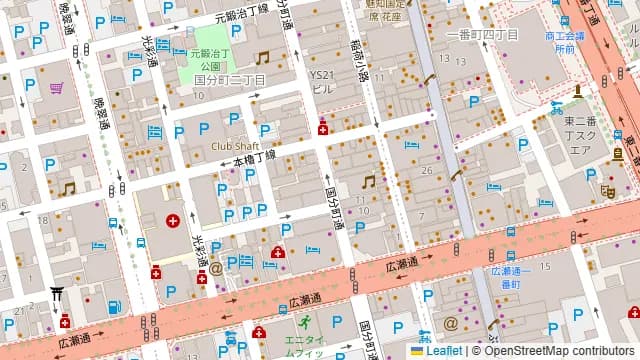 AGEHA DINING LOUNGE (アゲハ)の周辺地図