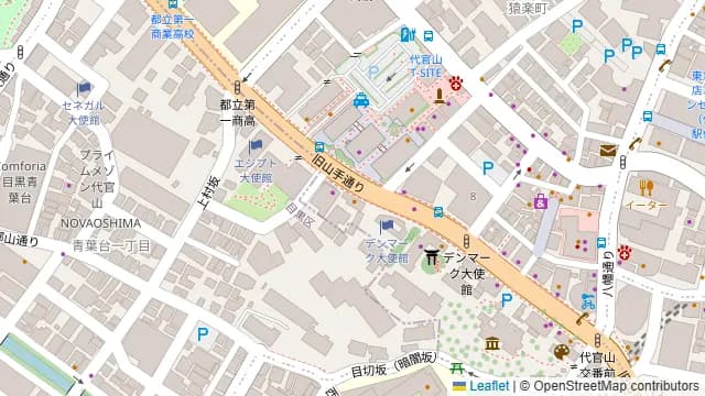 カフェ ミケランジェロの周辺地図