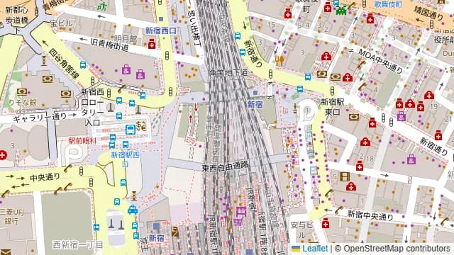 Darts UP(ダーツ アップ)新宿東口店の周辺地図