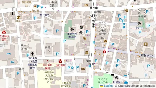 R-DEPOTの周辺地図