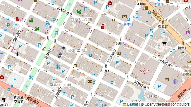 鶏と魚と餃子 いっせん 静岡駅店の周辺地図