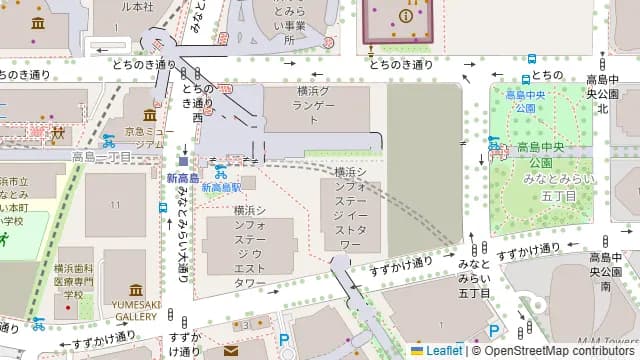 福満園 横浜グランゲート店の周辺地図