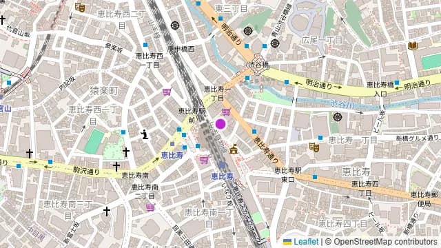 TOOTH TOOTH TOKYOの周辺地図