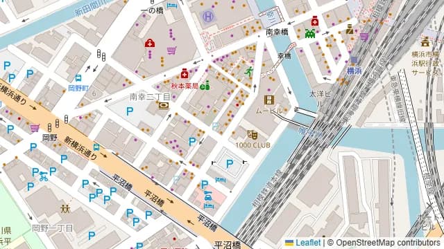 中国料理&タイ料理 チャイハナ 横浜西口店の周辺地図