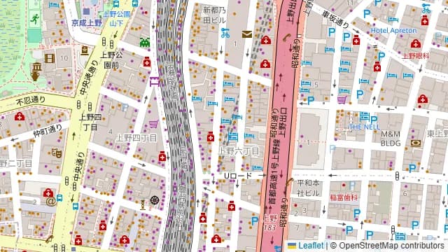 ニュープラシッダ 浅草店の周辺地図