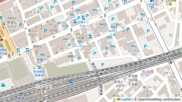 GS貸会議室・新潟駅前3号店の周辺地図