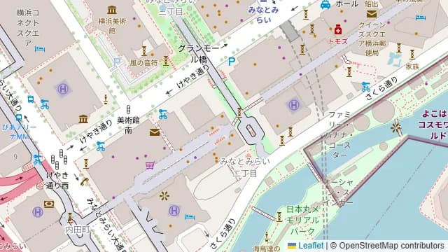 サワダ飯店 横浜ランドマークプラザ店の周辺地図
