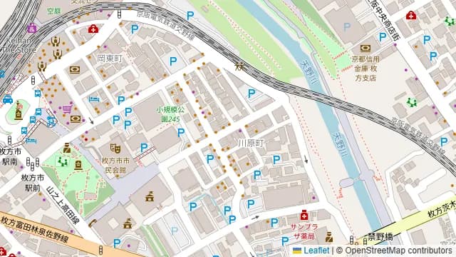 我が焼きバードルの周辺地図