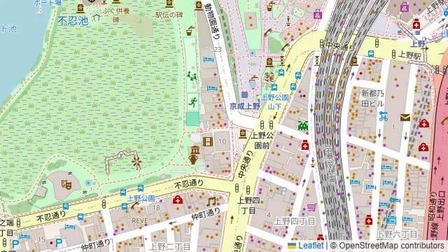 かちかちレモンサワー×野菜巻き串工房 ひかり 上野駅前店の周辺地図