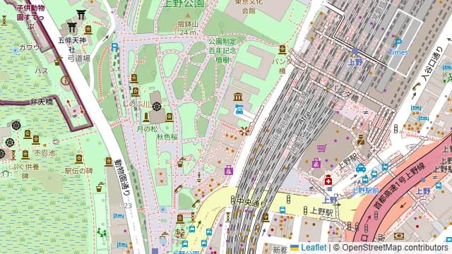 和牛焼肉 土古里 上野バンブーガーデン店の周辺地図