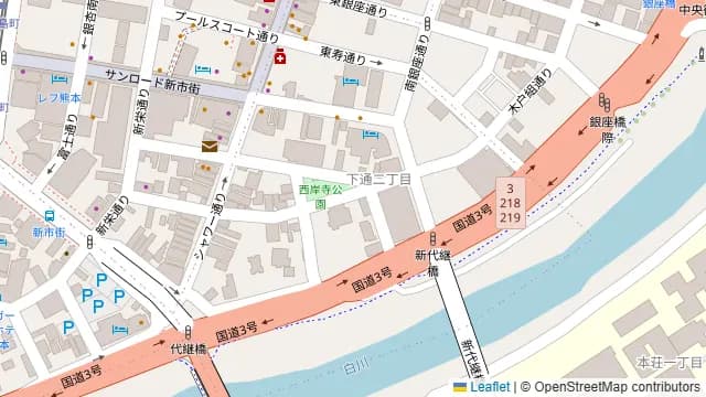 パーティースペースSEAMOの周辺地図