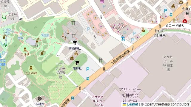 北海道 知床漁場 吹田店の周辺地図