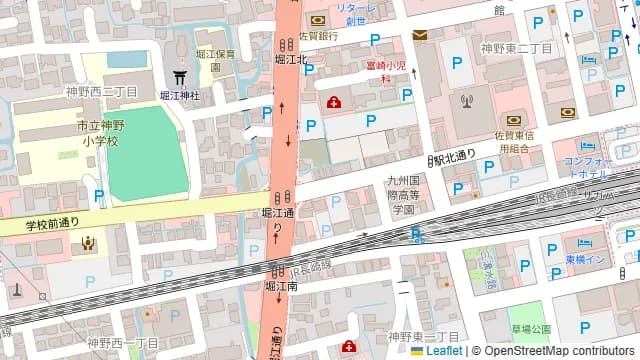 ゲストハウスHAGAKURE 1階KUSUNOKIの周辺地図