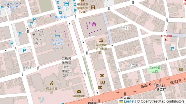 宮通り酒場 ひろやの周辺地図