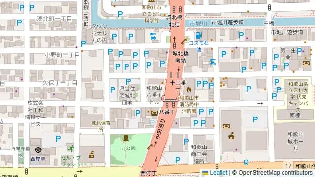 Park Biz WAKAYAMAの周辺地図