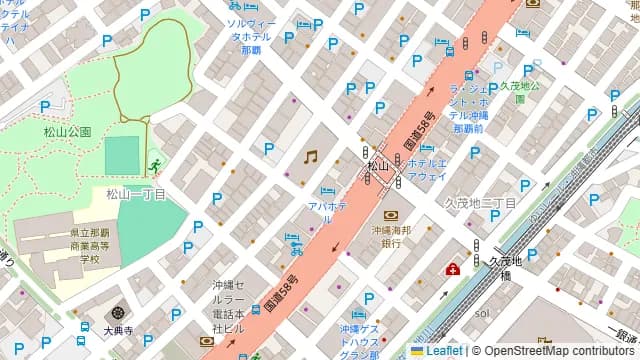 ダイニングバー RIPPLE 松山店の周辺地図