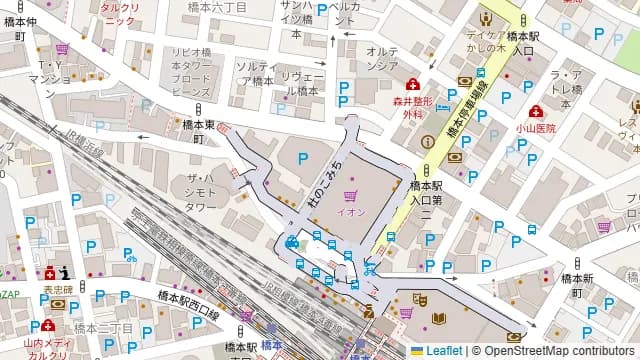 くいもの屋わん 橋本店の周辺地図