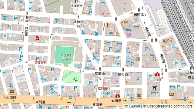 名古屋きんしゃち 名古屋駅前店の周辺地図